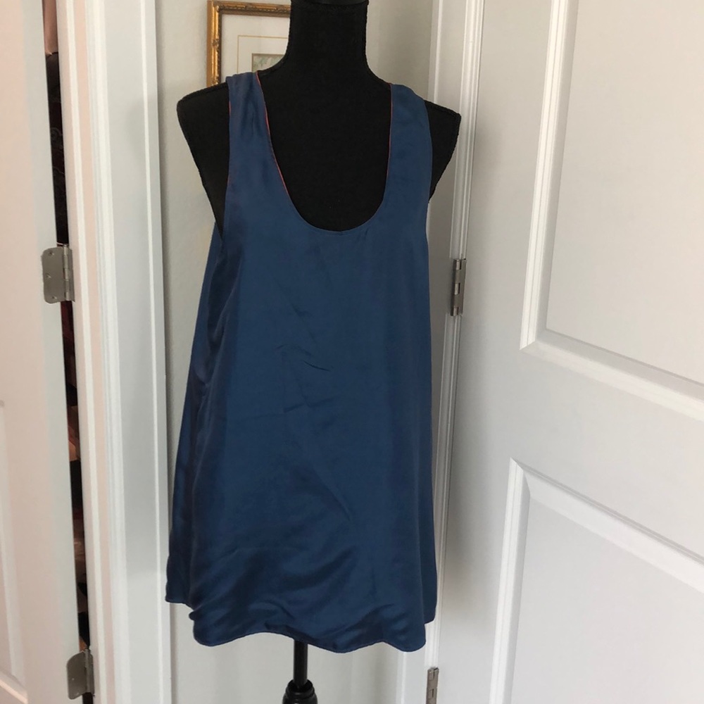 NWT KAS NEW YORK Reversible mini dress/long shirt - Picture 2 of 8
